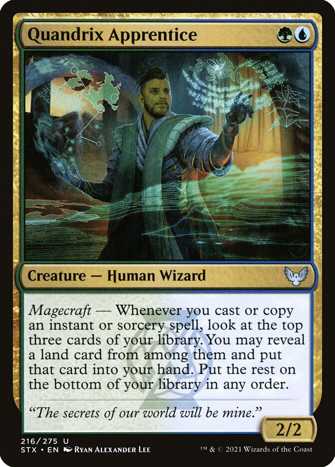 Quandrix Apprentice - Foil