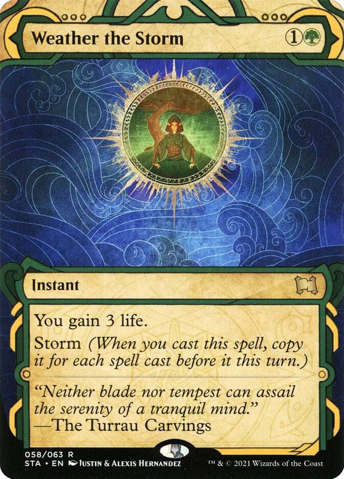 Weather the Storm - Borderless - Foil