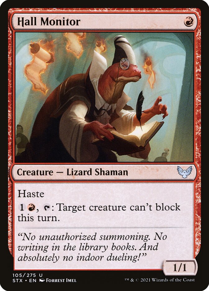 Hall Monitor - Foil