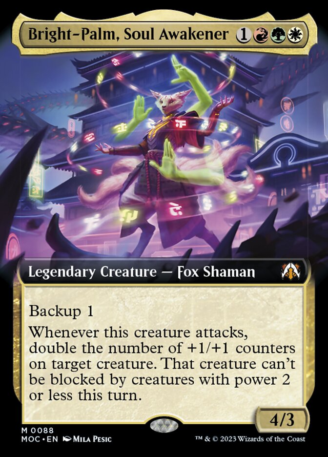 Bright-Palm, Soul Awakener - Extended Art - Foil