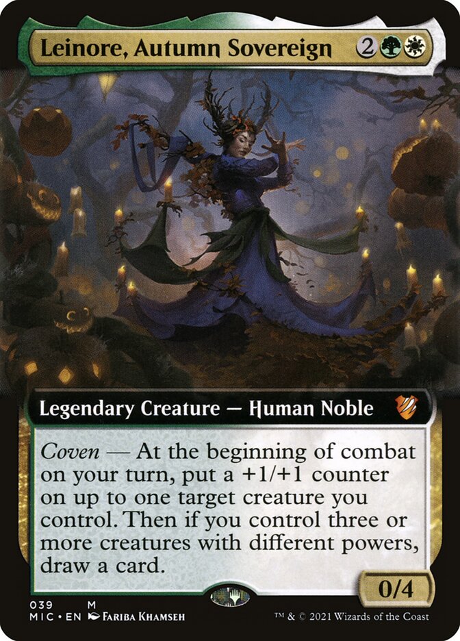 Leinore, Autumn Sovereign - Extended Art