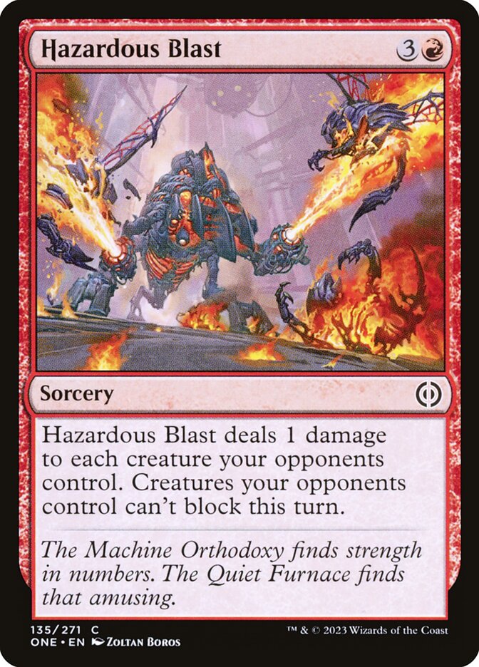 Hazardous Blast - Foil