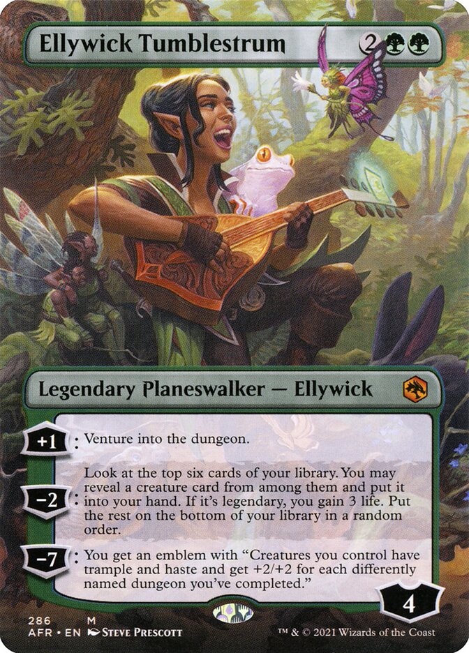 Ellywick Tumblestrum - Borderless - Foil