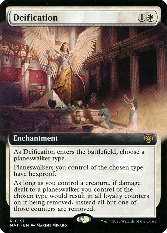 Deification - Extended Art - Foil