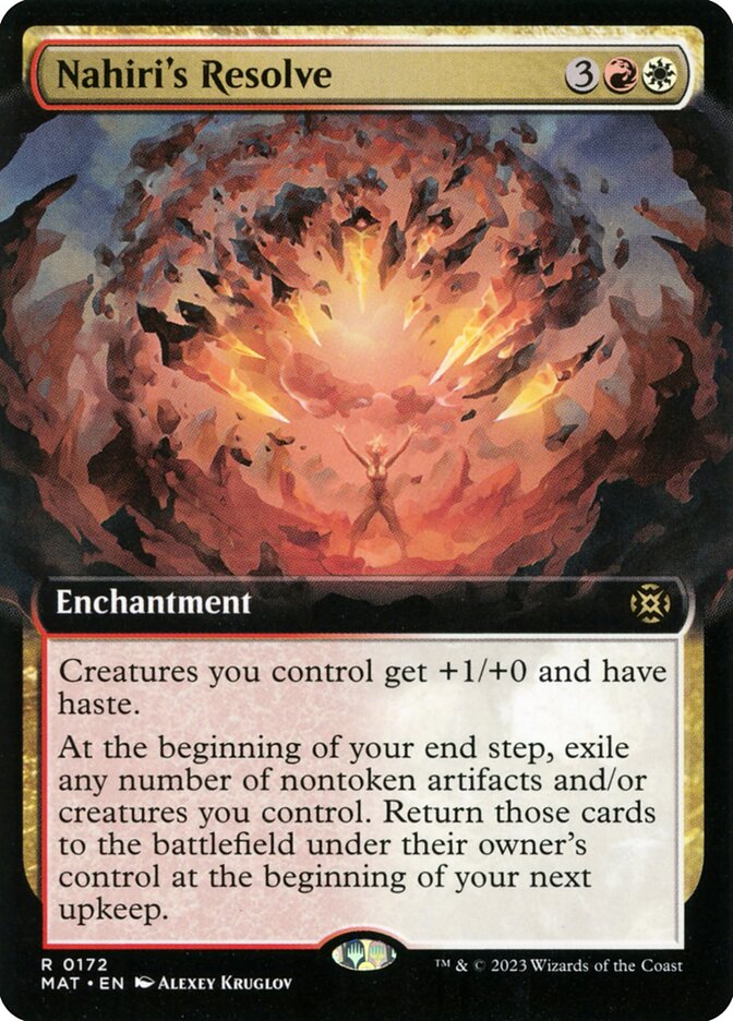 Nahiri's Resolve - Extended Art