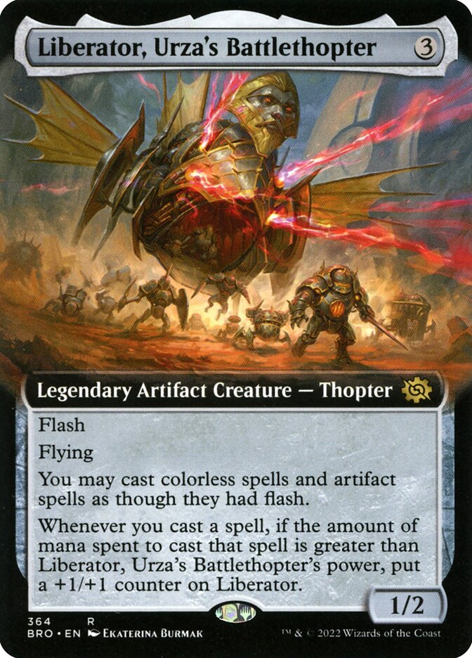 Liberator, Urza's Battlethopter - Extended Art
