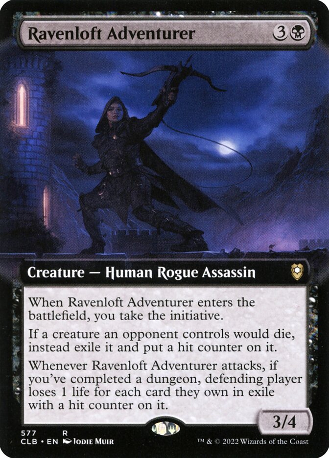 Ravenloft Adventurer - Extended Art