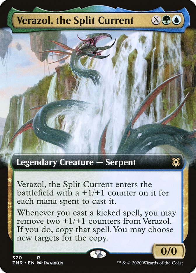 Verazol, the Split Current - Extended Art - Foil