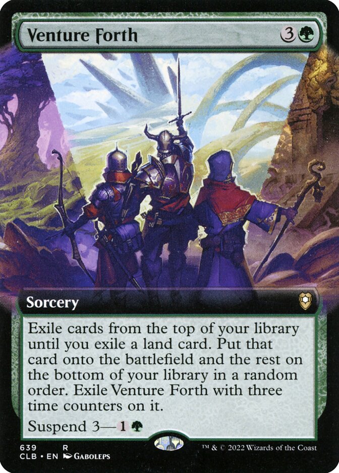 Venture Forth - Extended Art
