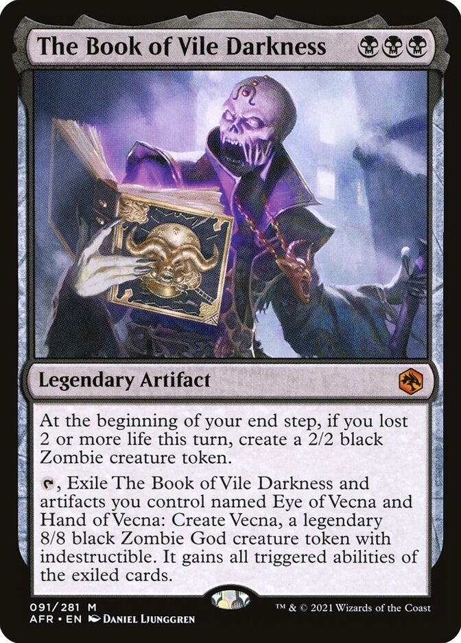 The Book of Vile Darkness - Foil