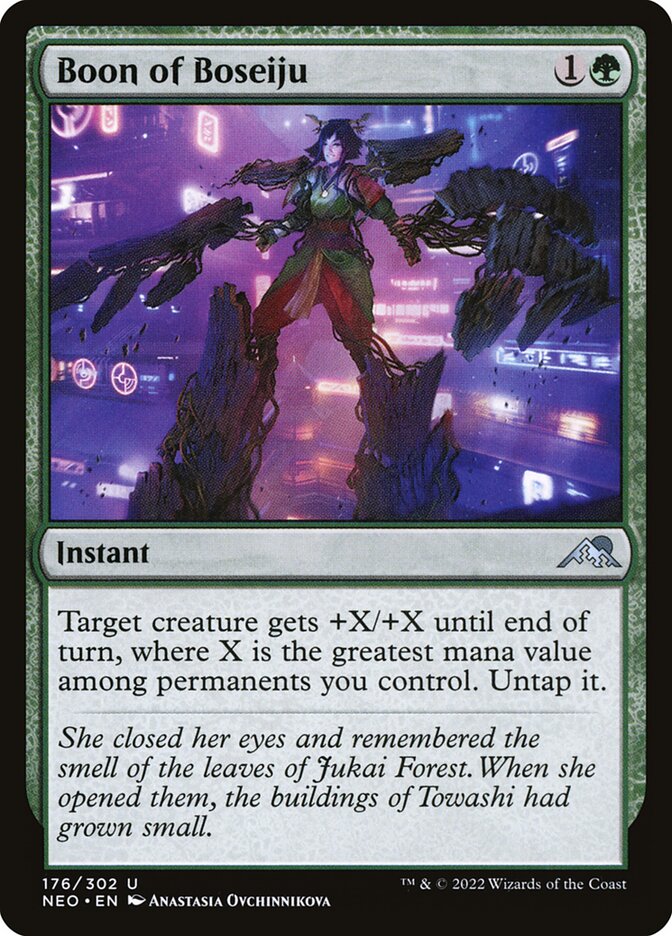 Boon of Boseiju - Foil