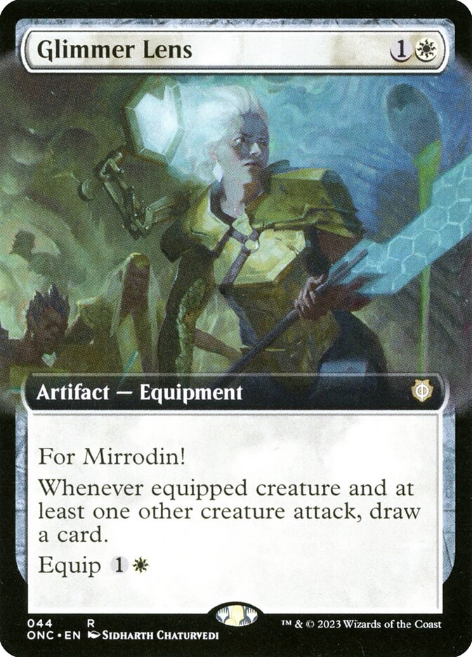 Glimmer Lens - Extended Art - Foil