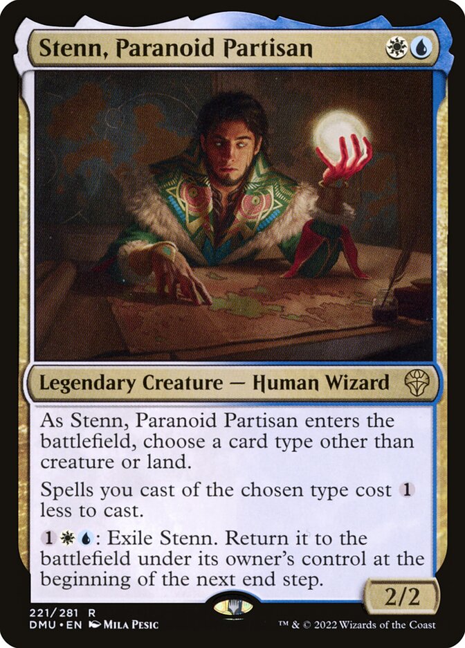 Stenn, Paranoid Partisan - Foil