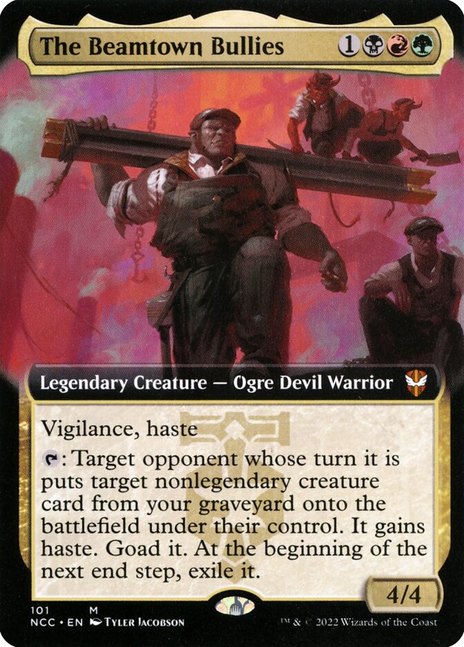 The Beamtown Bullies - Extended Art - Foil