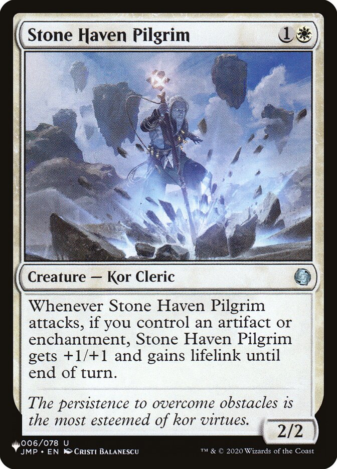 Stone Haven Pilgrim - The List