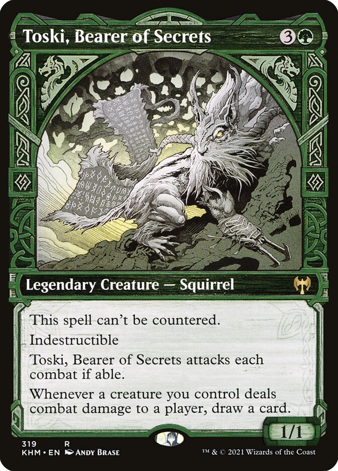 Toski, Bearer of Secrets - Showcase - Foil