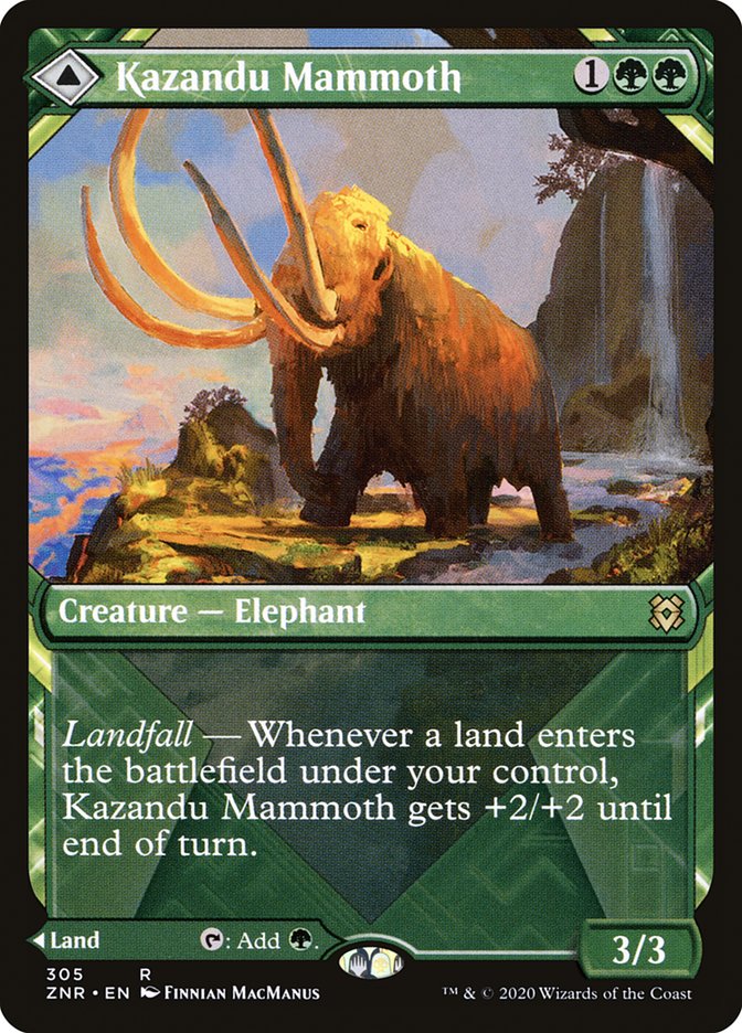 Kazandu Mammoth // Kazandu Valley - Showcase - Foil