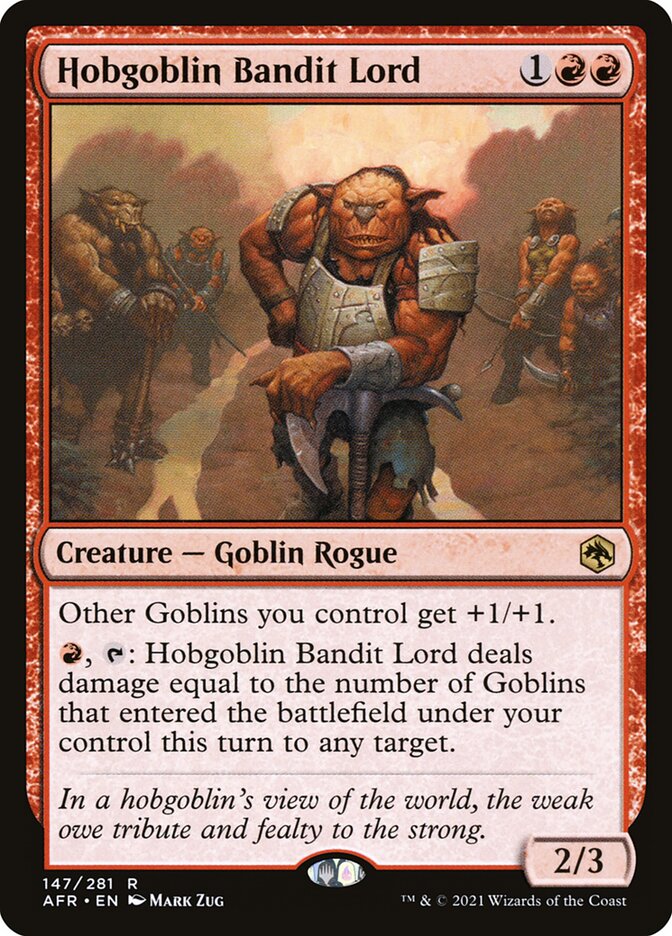 Hobgoblin Bandit Lord - Foil