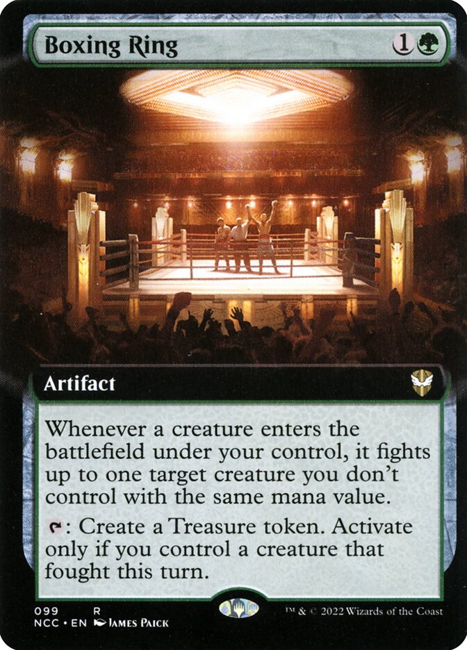 Boxing Ring - Extended Art - Foil