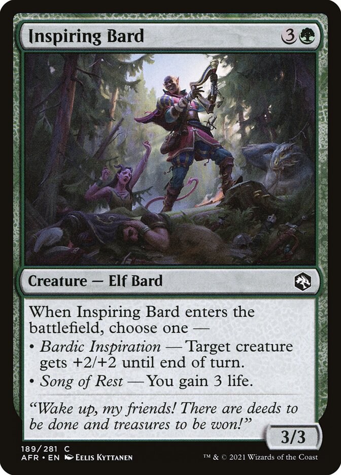Inspiring Bard - Foil