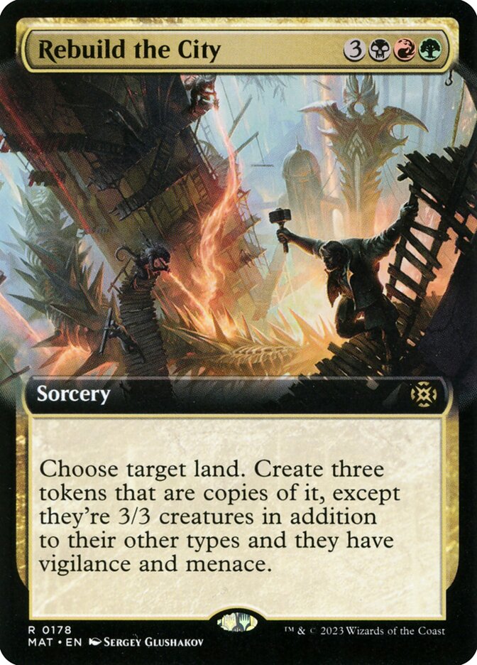 Rebuild the City - Extended Art