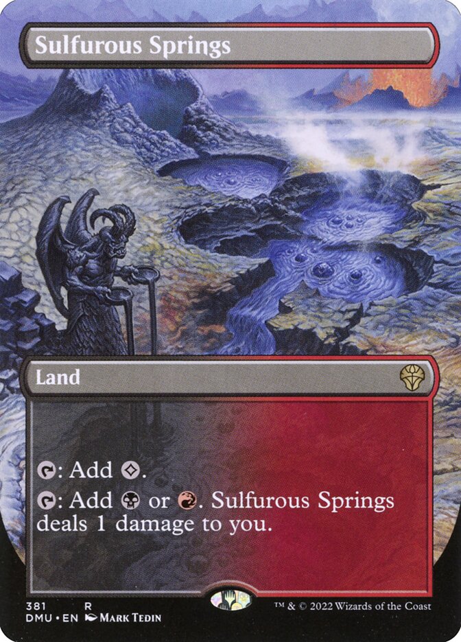Sulfurous Springs - Borderless - Foil