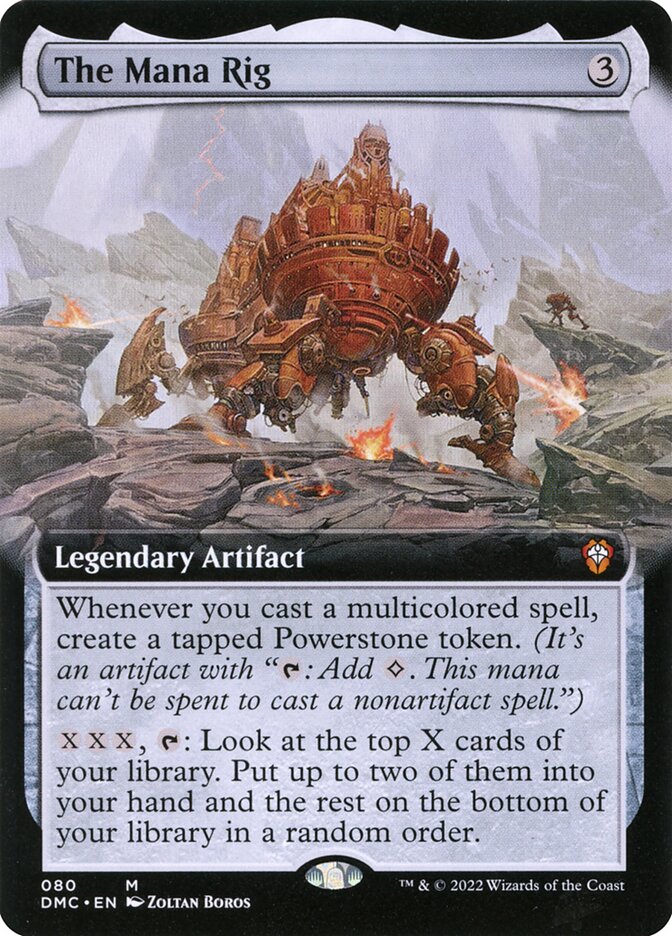 The Mana Rig - Extended Art - Foil