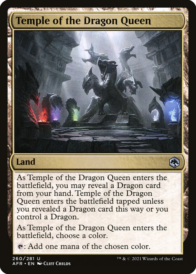 Temple of the Dragon Queen - Foil