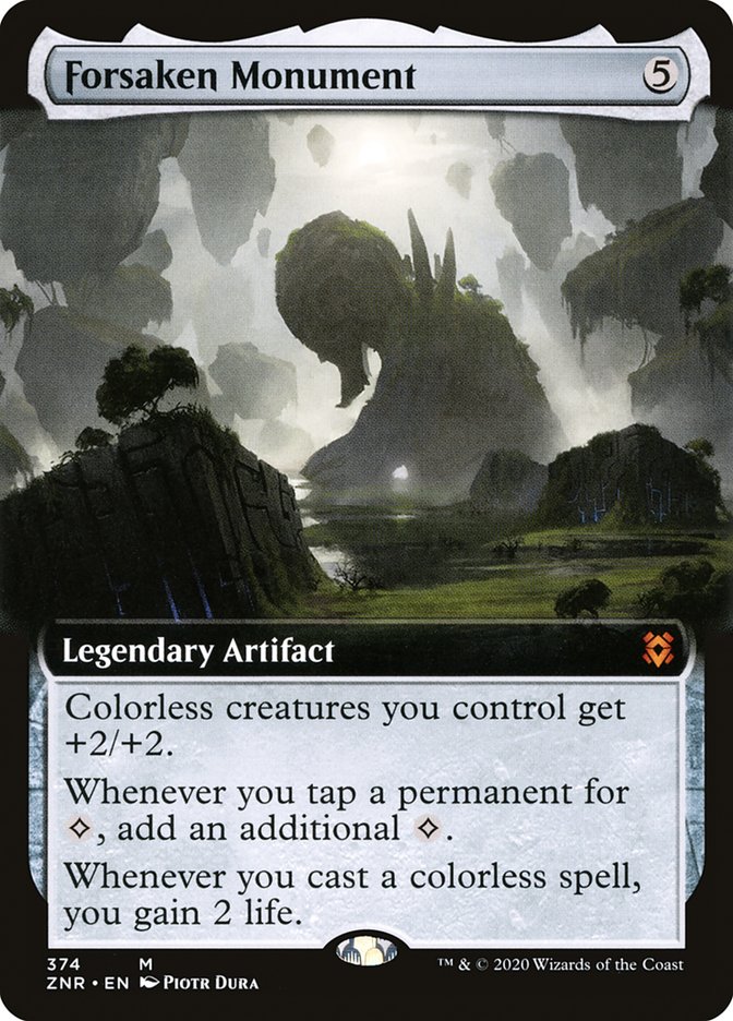 Forsaken Monument - Extended Art - Foil