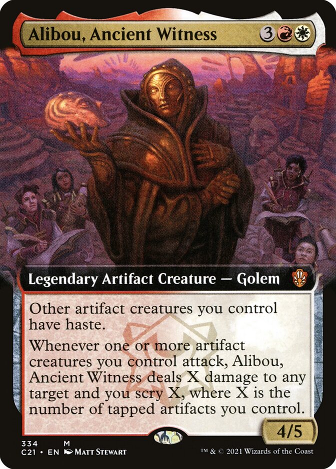 Alibou, Ancient Witness - Extended Art