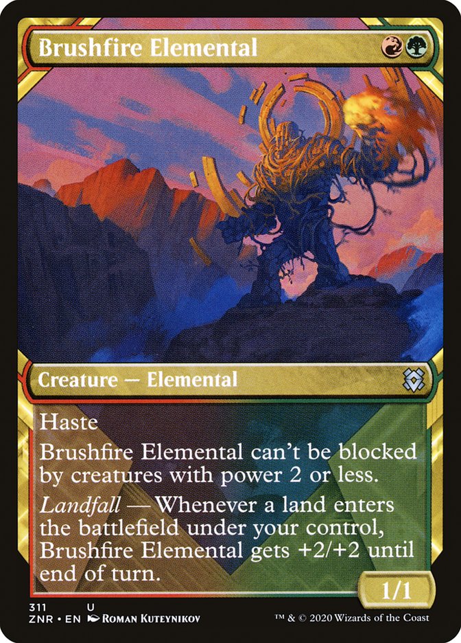 Brushfire Elemental - Showcase