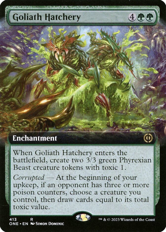 Goliath Hatchery - Extended Art - Foil