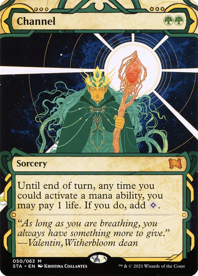 Channel - Borderless - Foil