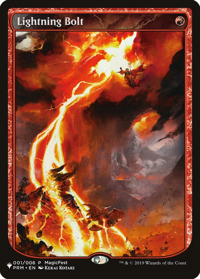 Lightning Bolt - The List