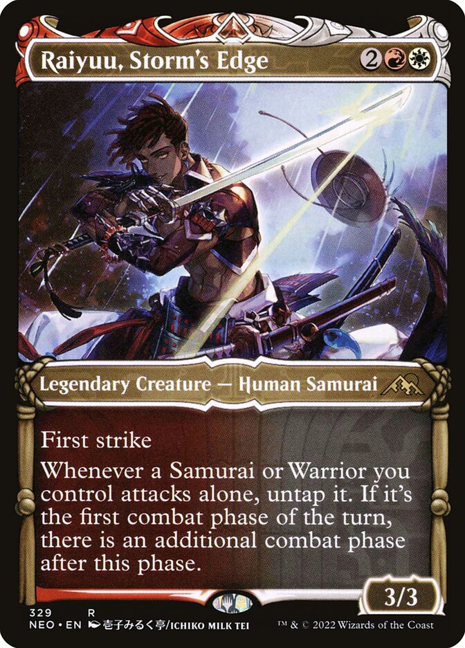 Raiyuu, Storm's Edge - Showcase - Foil
