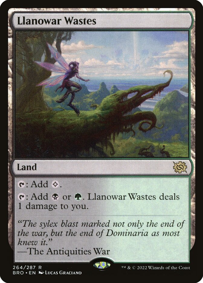 Llanowar Wastes - Foil