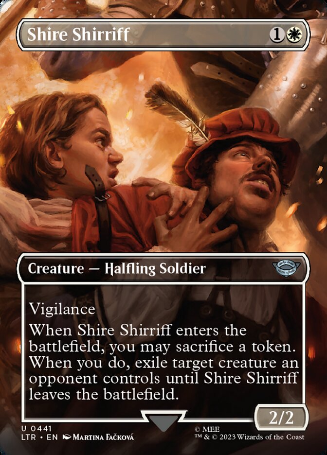 Shire Shirriff - Borderless - Foil