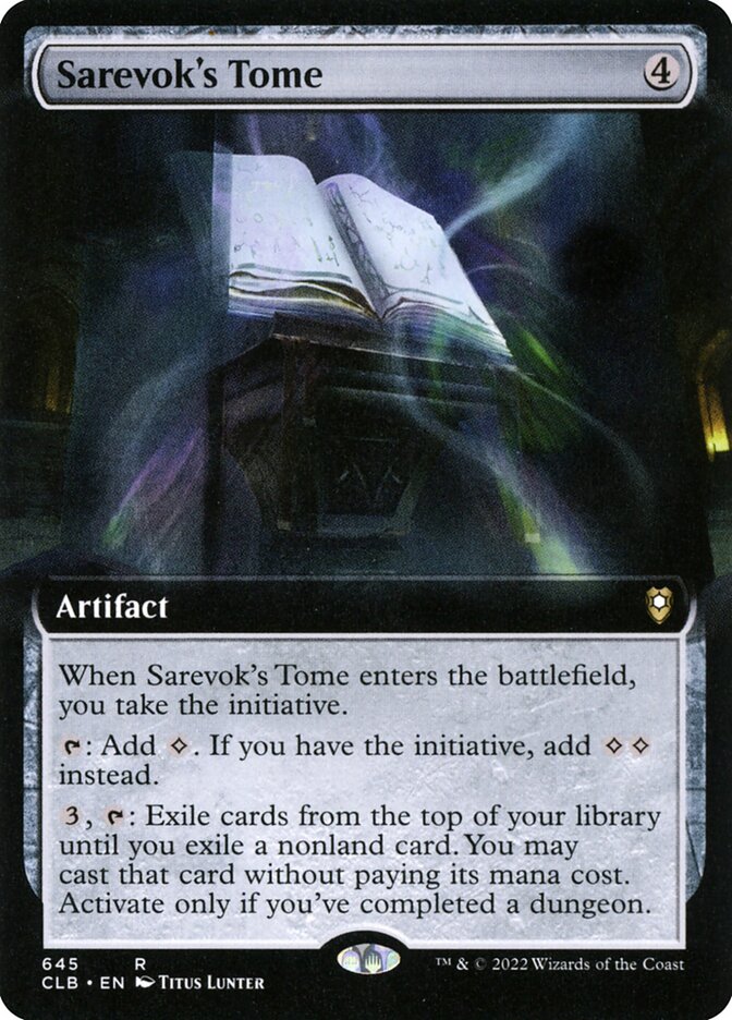 Sarevok's Tome - Extended Art