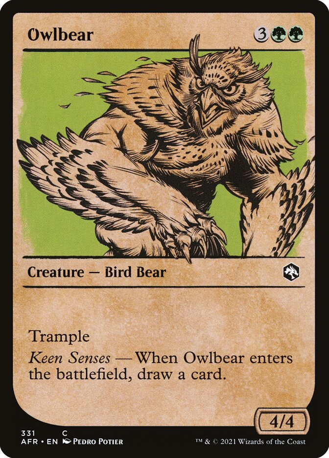 Owlbear - Showcase - Foil