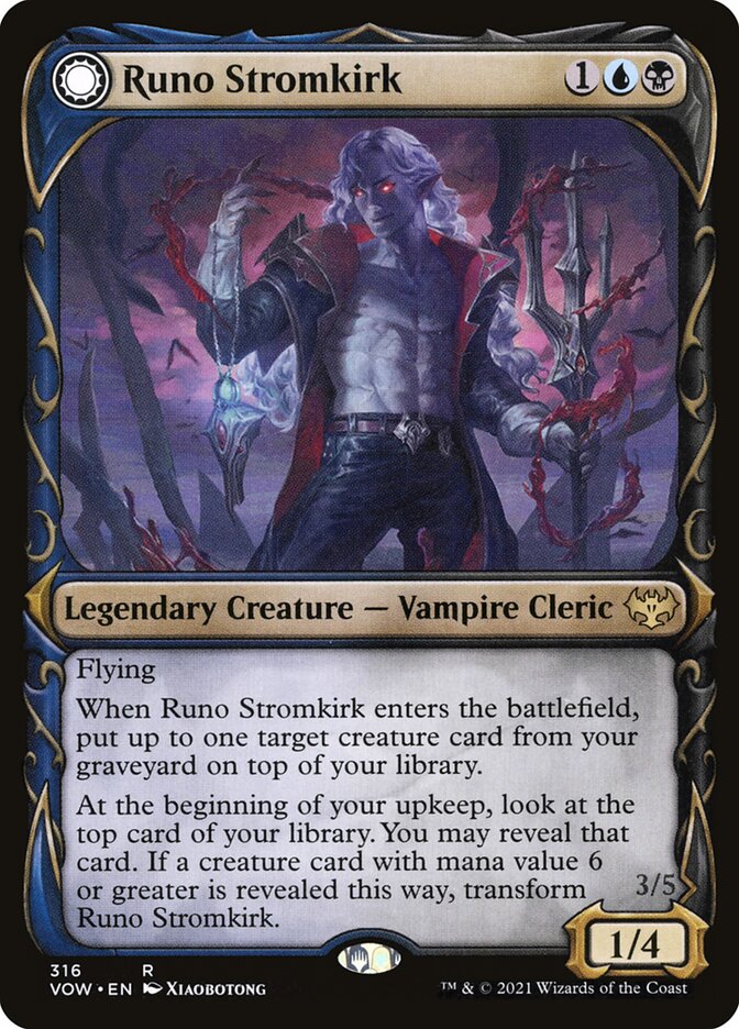 Runo Stromkirk // Krothuss, Lord of the Deep - Foil