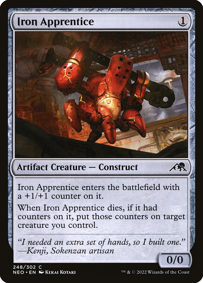 Iron Apprentice - Foil