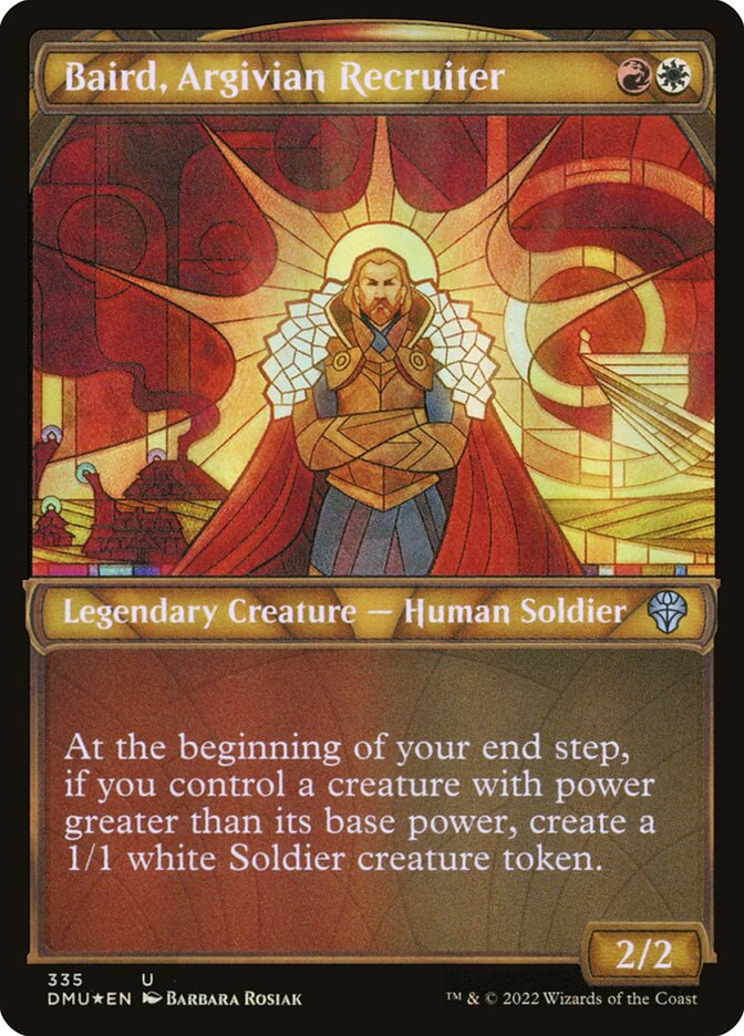 Baird, Argivian Recruiter - Textured - Foil