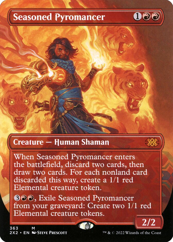 Seasoned Pyromancer - Borderless