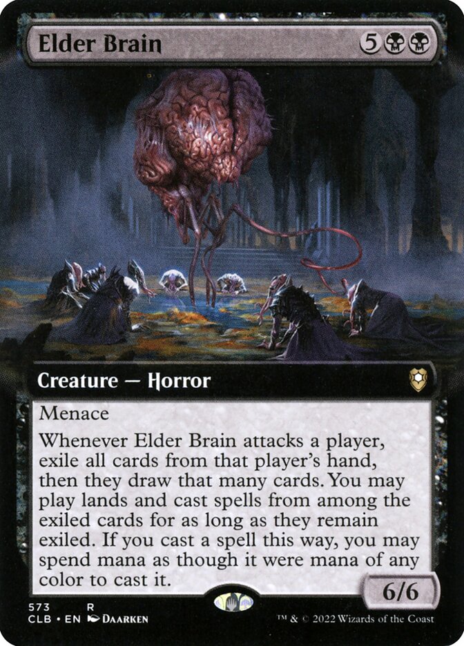 Elder Brain - Extended Art - Foil