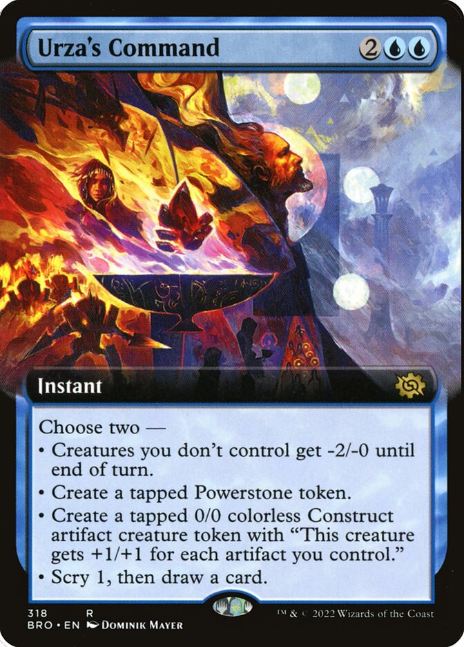 Urza's Command - Extended Art