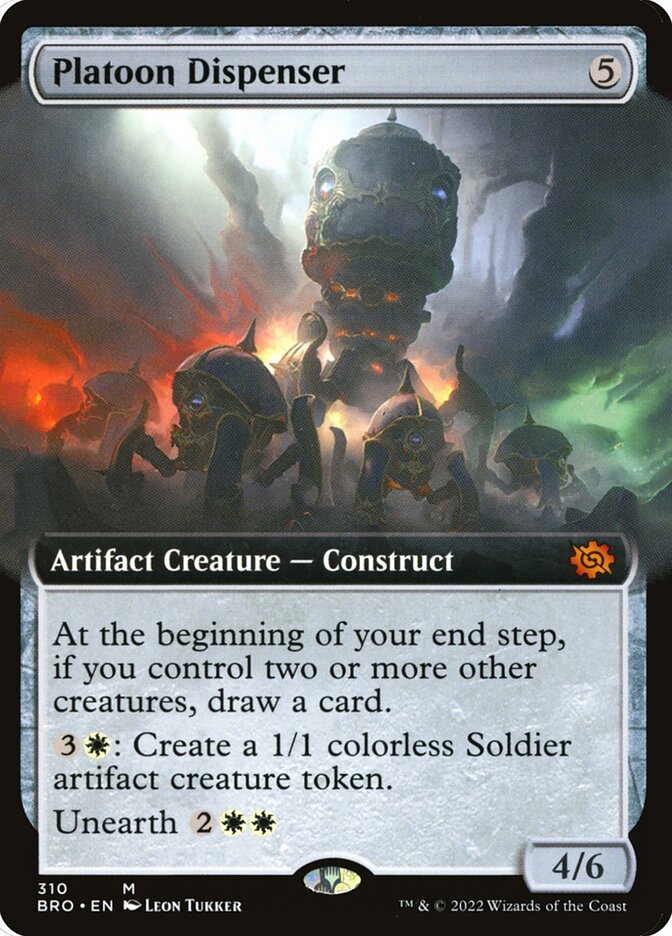 Platoon Dispenser - Extended Art
