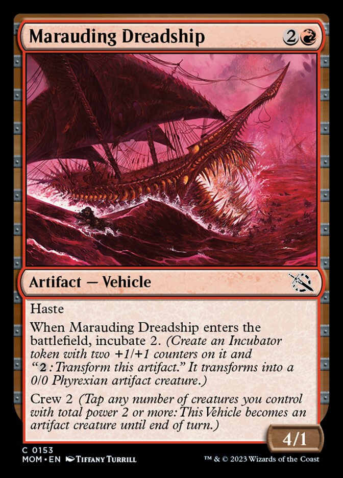 Marauding Dreadship - Foil