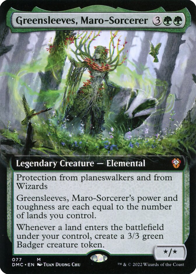 Greensleeves, Maro-Sorcerer - Extended Art