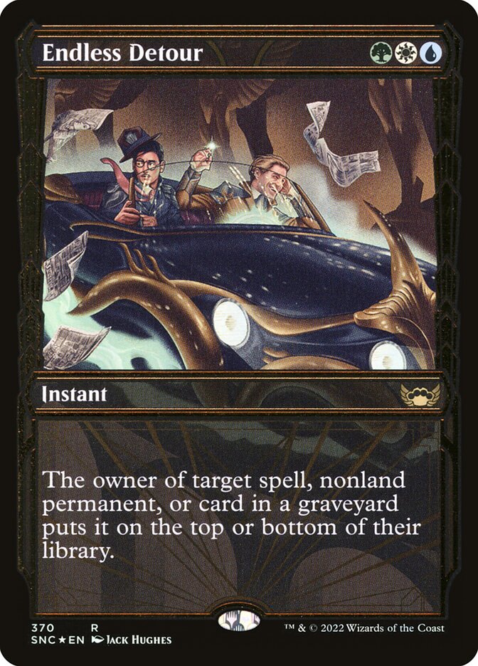 Endless Detour - Gilded - Foil