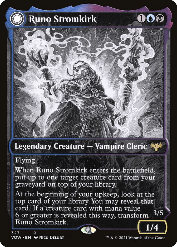 Runo Stromkirk // Krothuss, Lord of the Deep - Foil